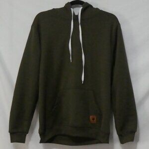 VOGUE Sport Fashion | P2P 19 inches measured | Classic Green Hoodie With Pocket